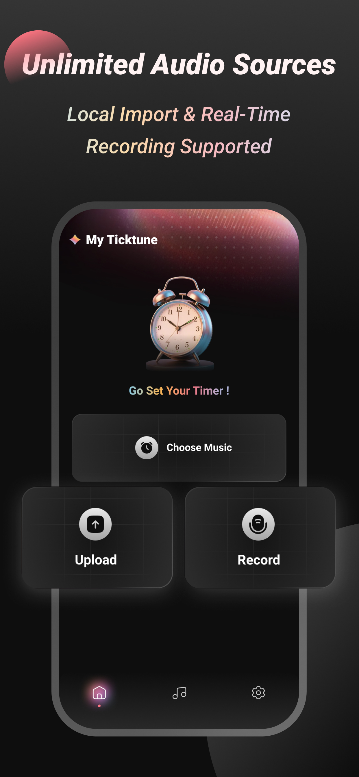 TickTune app screen 3